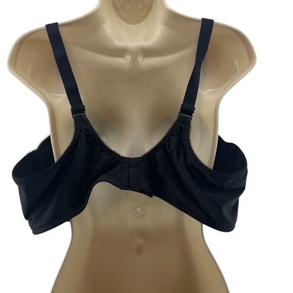 Paramour Celestial Breathable Full Coverage Contour Bra Black 135160 44DD - Picture 6 of 6